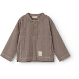 MarMar Soft Denim Dark Brownie Stripe Tovan Skjorte