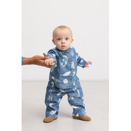 MarMar Denim Print Moomins Panto Bukser