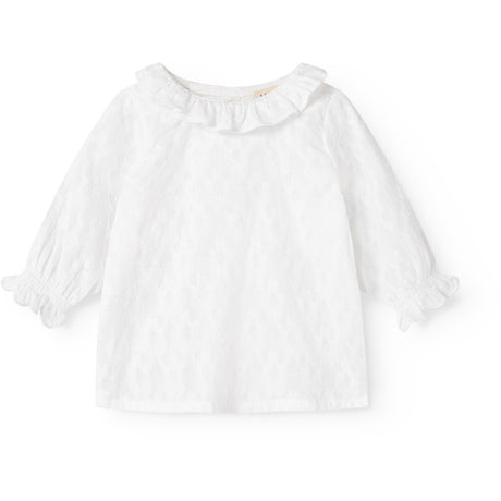MarMar Delicate Cotton White Tilka Bluse