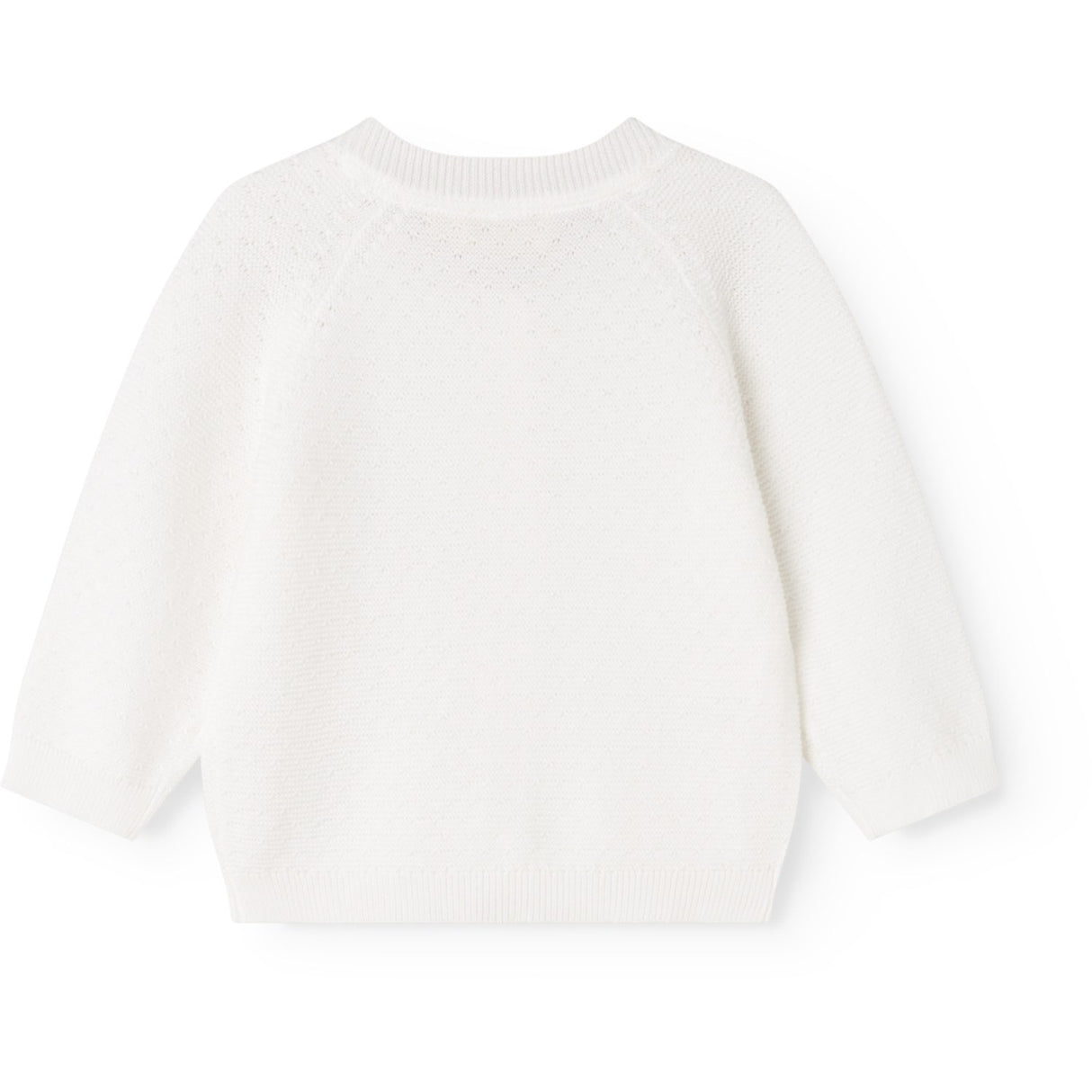 MarMar Modal Mix Links-Links Gentle White Taki Strikket Cardigan