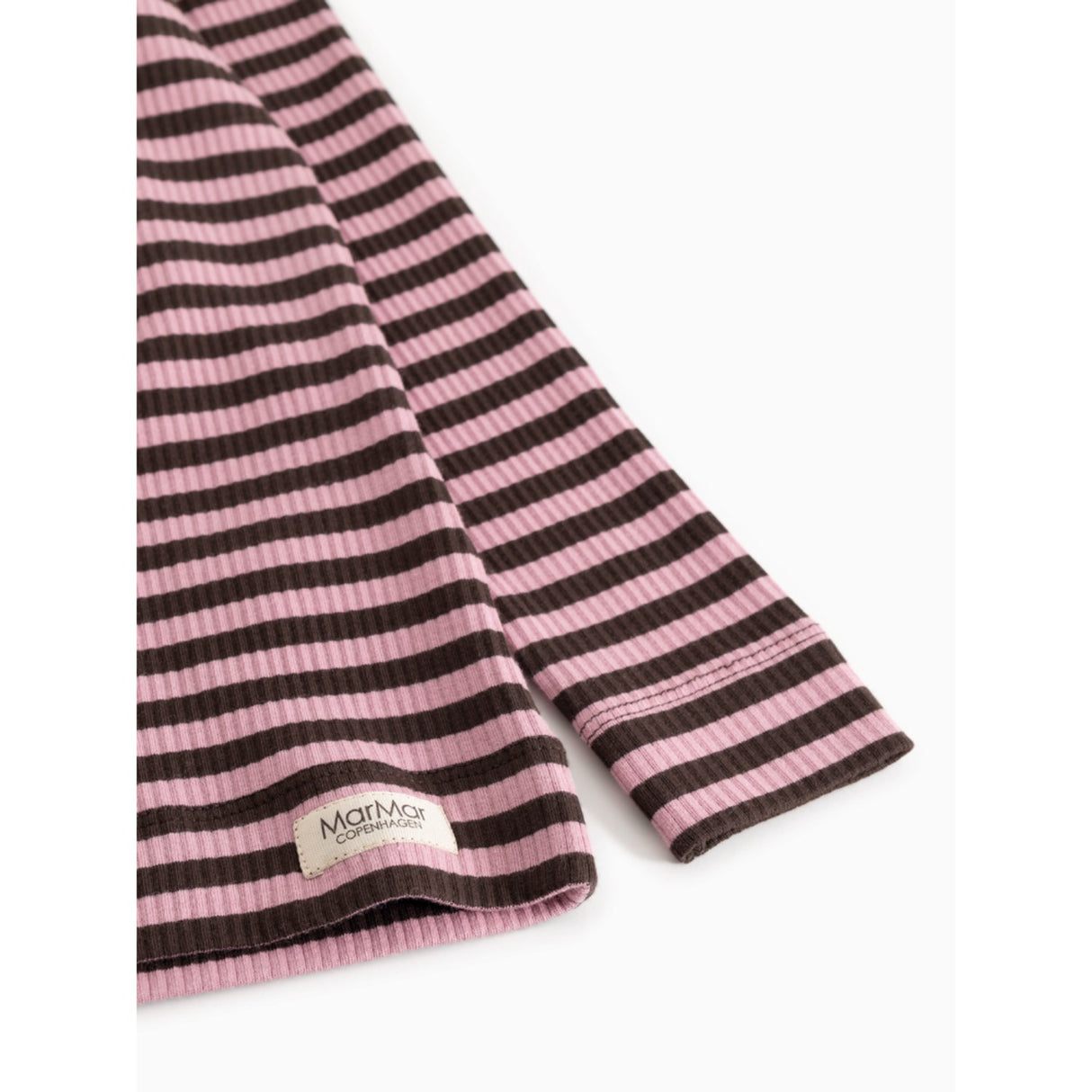 MarMar Modal Stripe Heather Stripe Plain Bluse