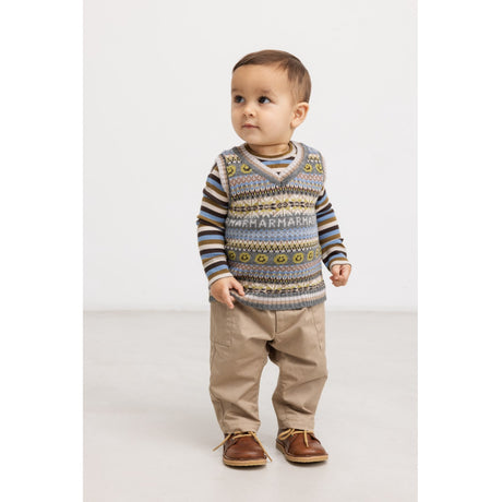 MarMar Modal Stripe Stripes Plain Body LS