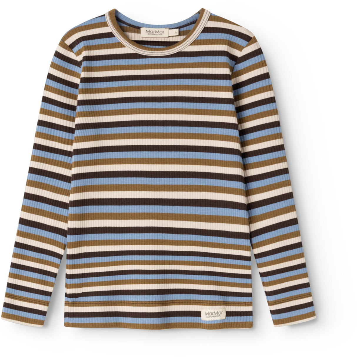 MarMar Modal Stripe Stripes Plain Bluse