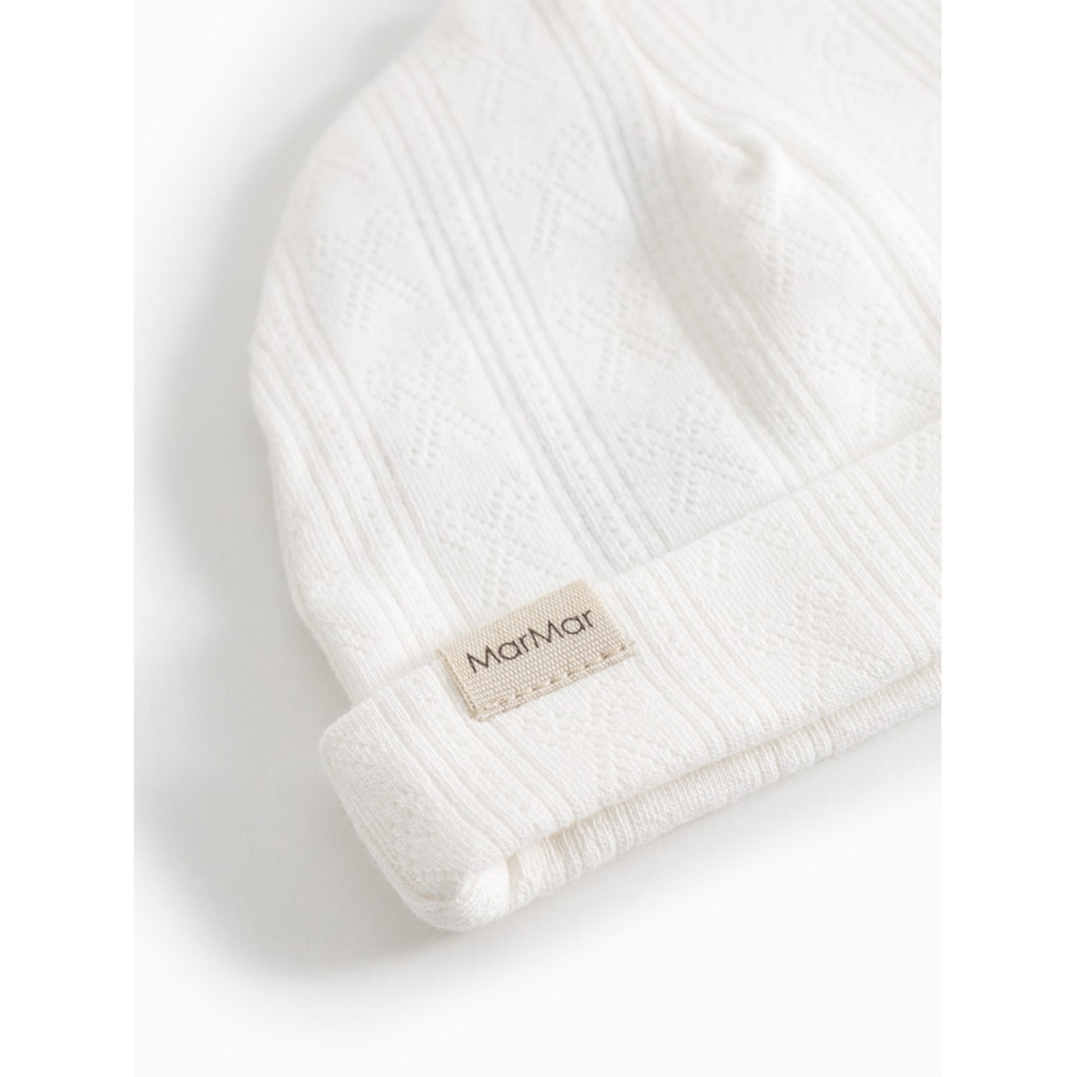 MarMar Modal Pointelle Gentle White Aiko Hue