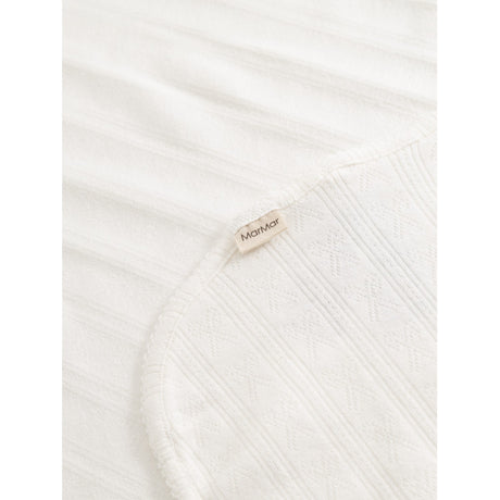MarMar Modal Pointelle Gentle White Alida Tæppe