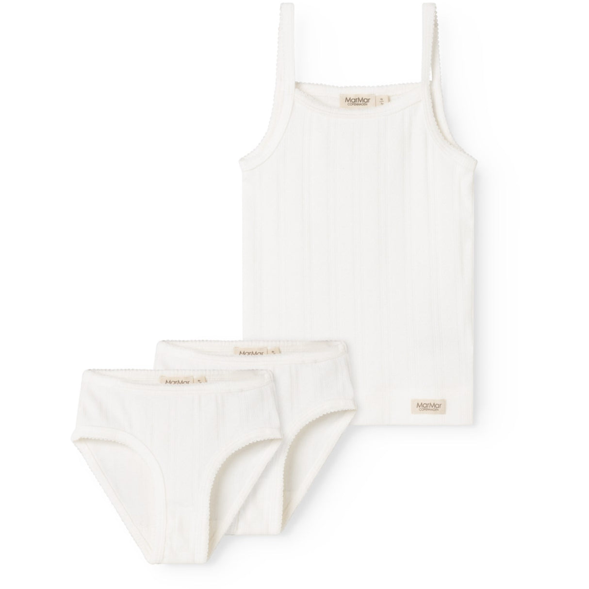 MarMar Modal Pointelle Gentle White Undertøj Sæt