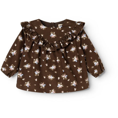 MarMar Fine Cord Autumn Bouquet Tulette Bluse