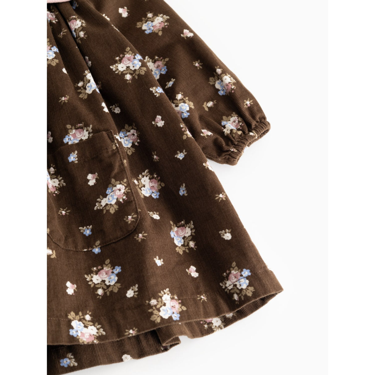 MarMar Fine Cord Autumn Bouquet Dulle Kjole