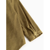 MarMar Fine Cord Dark Bronze Torben Skjorte