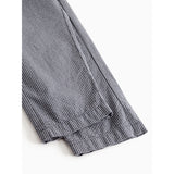 MarMar Cotton Seersucker Pigeon Blue Check Panto Bukser