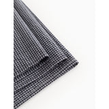 MarMar Cotton Seersucker Pigeon Blue Check Airo Tørklæde