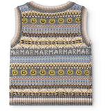 MarMar Light Cotton Wool Fair Isle Fair Isle Taj B Strikket Vest