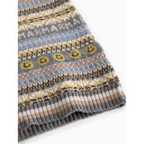 MarMar Light Cotton Wool Fair Isle Fair Isle Taj Strikket Vest