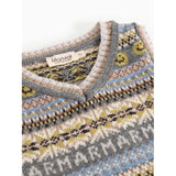 MarMar Light Cotton Wool Fair Isle Fair Isle Taj B Strikket Vest