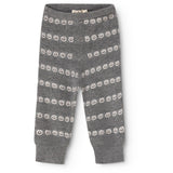 MarMar Light Cotton Wool Pattern Creamy Smiles Penn Strikket Bukser