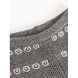 MarMar Light Cotton Wool Pattern Creamy Smiles Penn Strikket Bukser