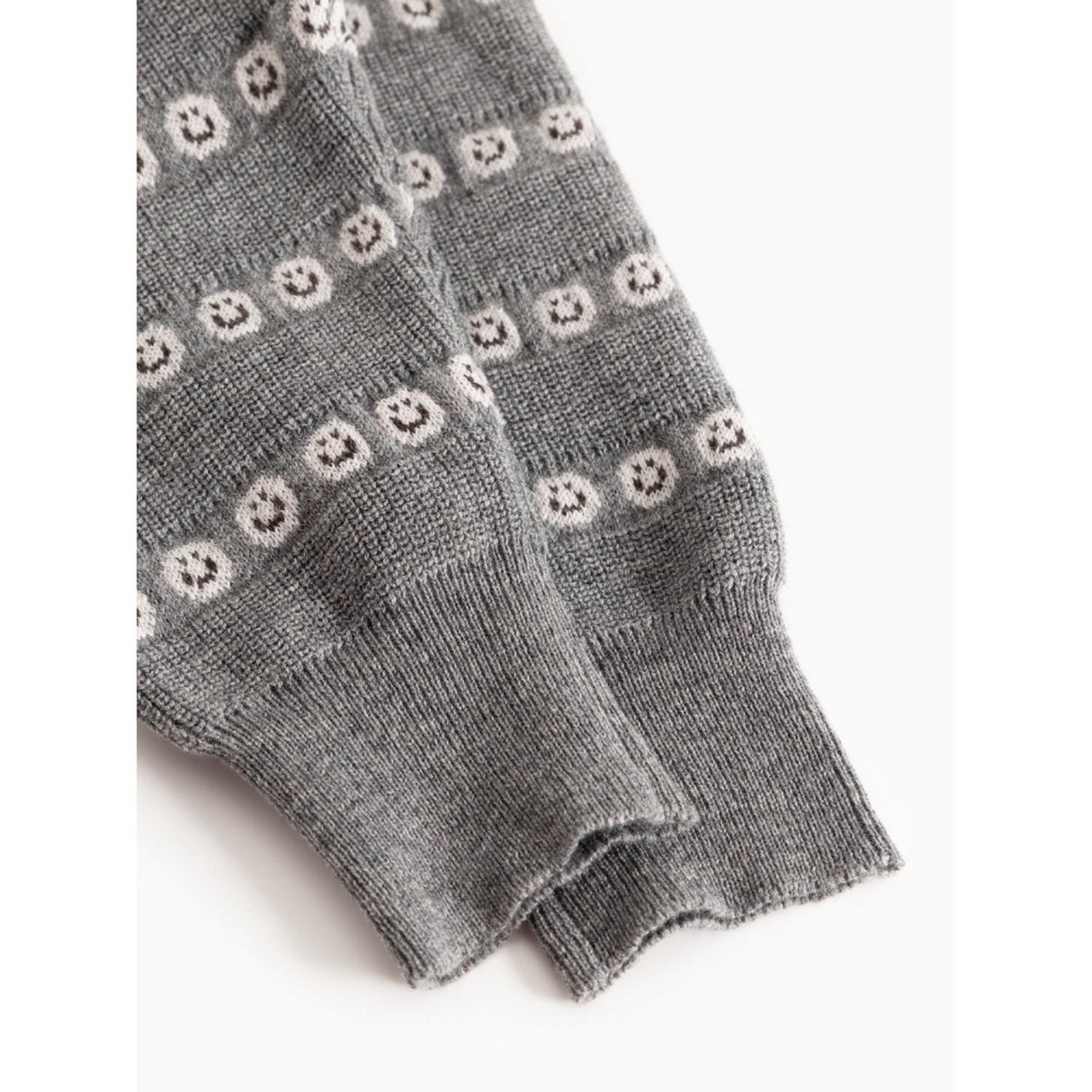 MarMar Light Cotton Wool Pattern Creamy Smiles Penn Strikket Bukser