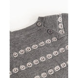 MarMar Light Cotton Wool Pattern Creamy Smiles Torin B Strikket Bluse