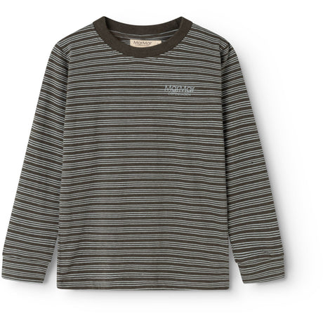 MarMar Modal Fine Stripe Ted LS Bluse