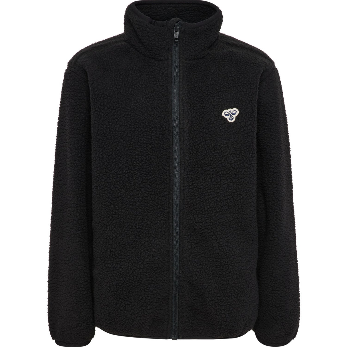 Hummel Black Jr Atlas Fleece Zip Jakke