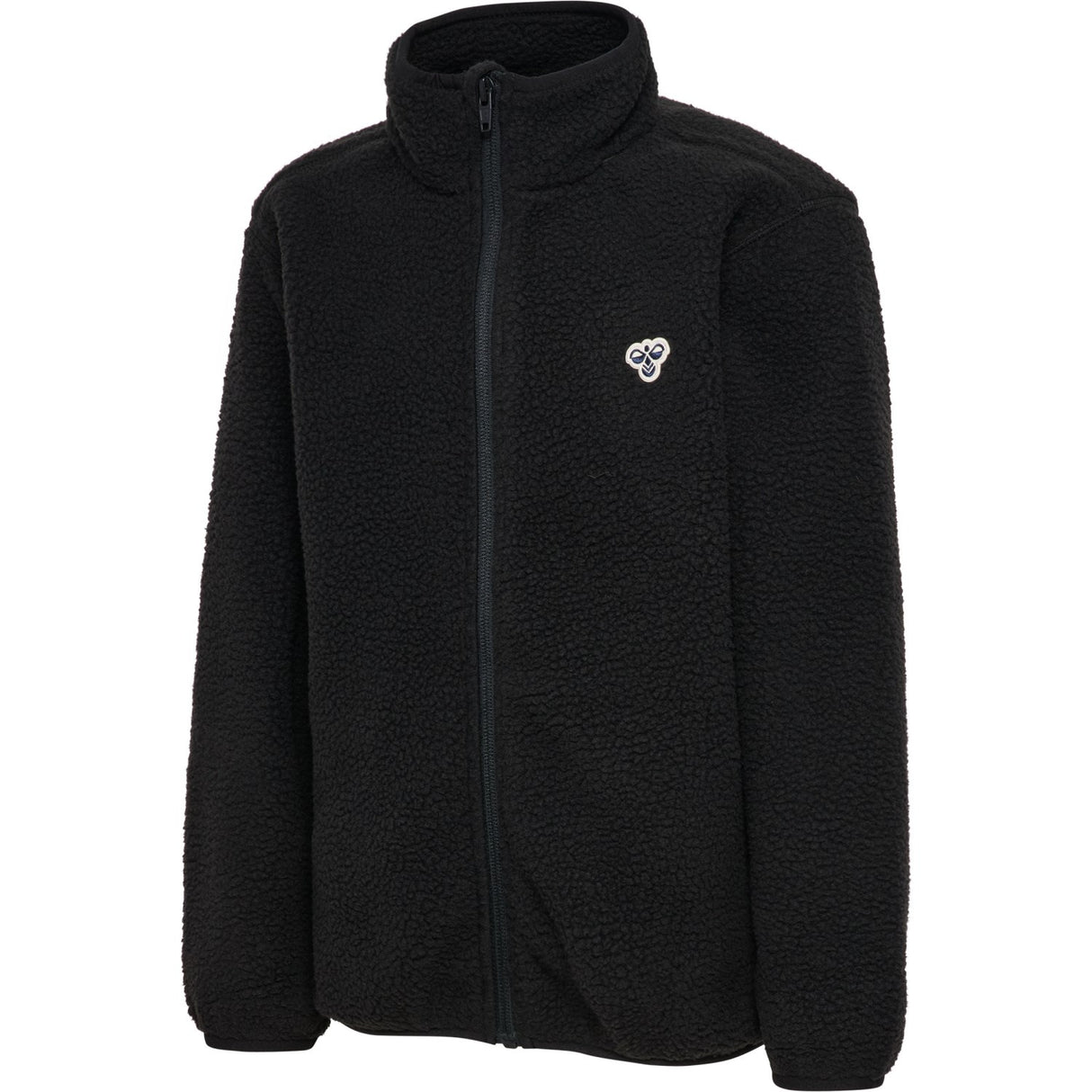 Hummel Black Jr Atlas Fleece Zip Jakke