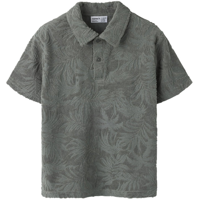Name It Castor Gray Nkmfay Ss Nreg Polo