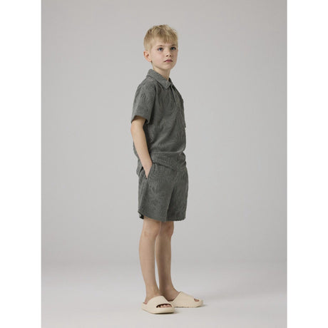 Name It Castor Gray Nkmfay Nreg Shorts