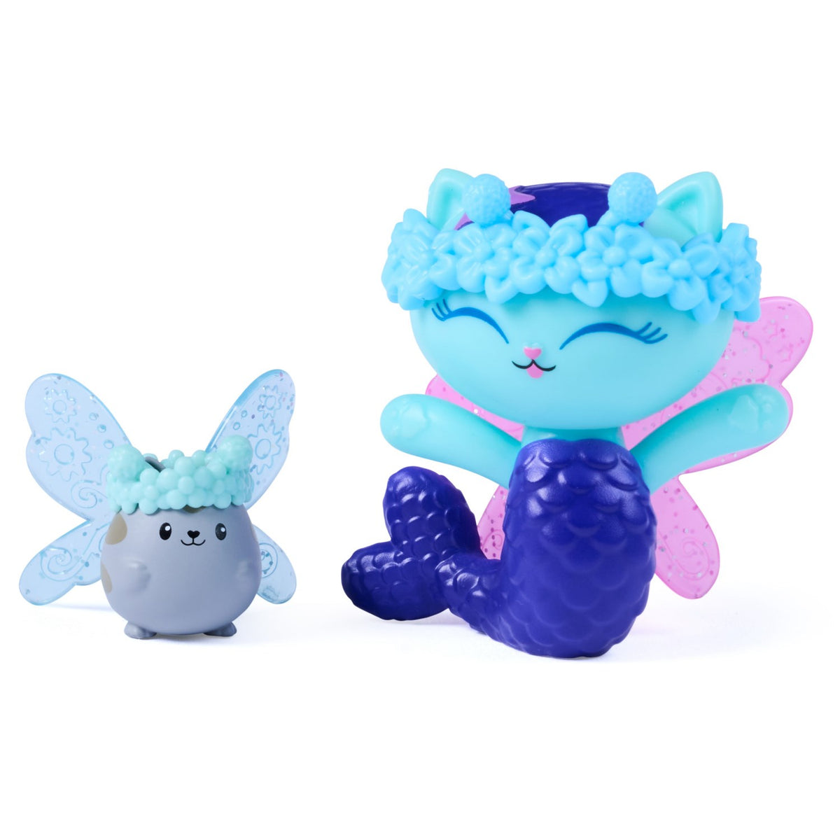 Gabby's Dollhouse Mercat & Narwhal Figurer