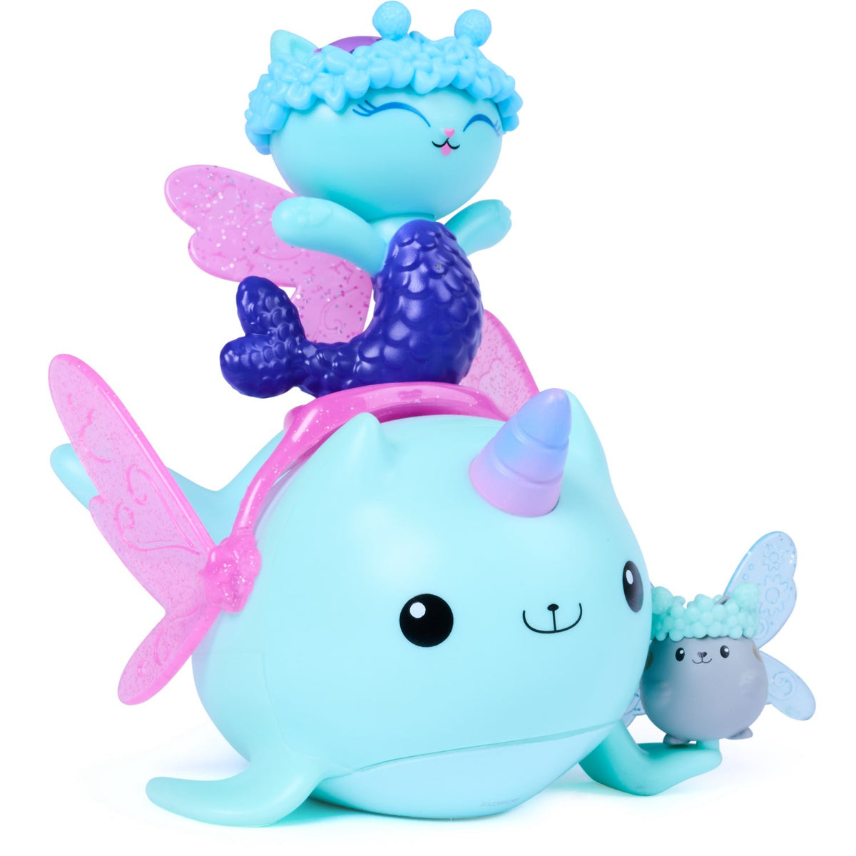 Gabby's Dollhouse Mercat & Narwhal Figurer