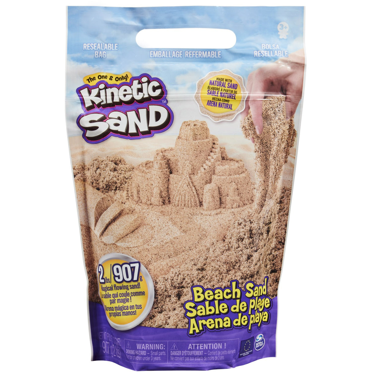 Kinetic Sand Colour Taske Brun 906 G