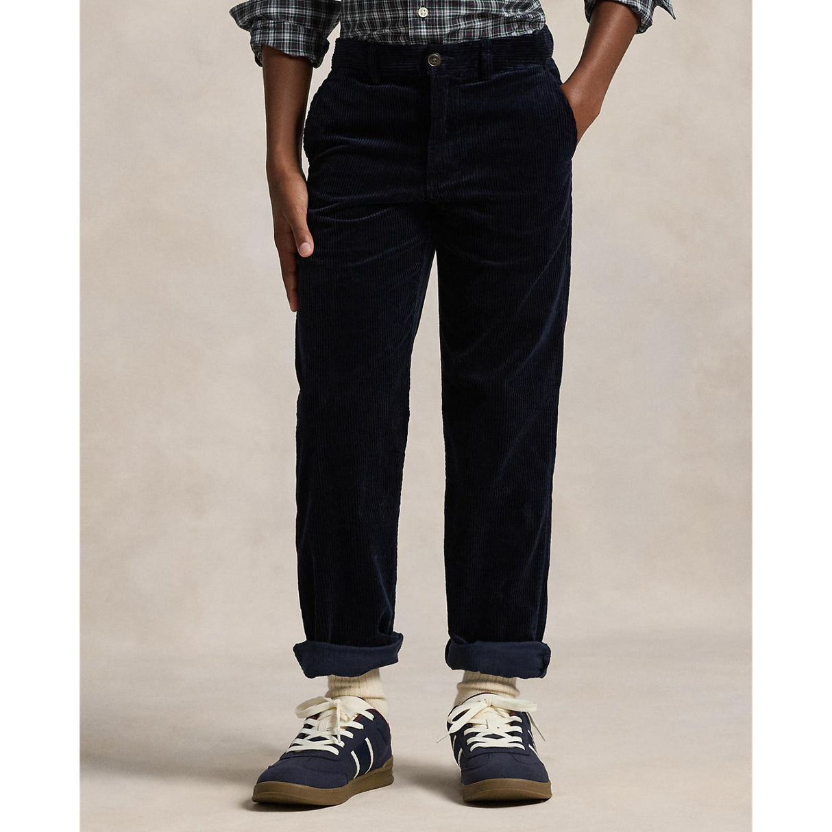 Polo Ralph Lauren Hunter Navy Flat Front Bukser