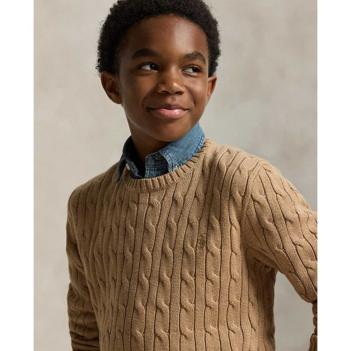 Polo Ralph Lauren Camel Hthr/C8520 Pullover