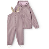 MarMar Rainwear Pink Brown Stripes Oddy Sæt