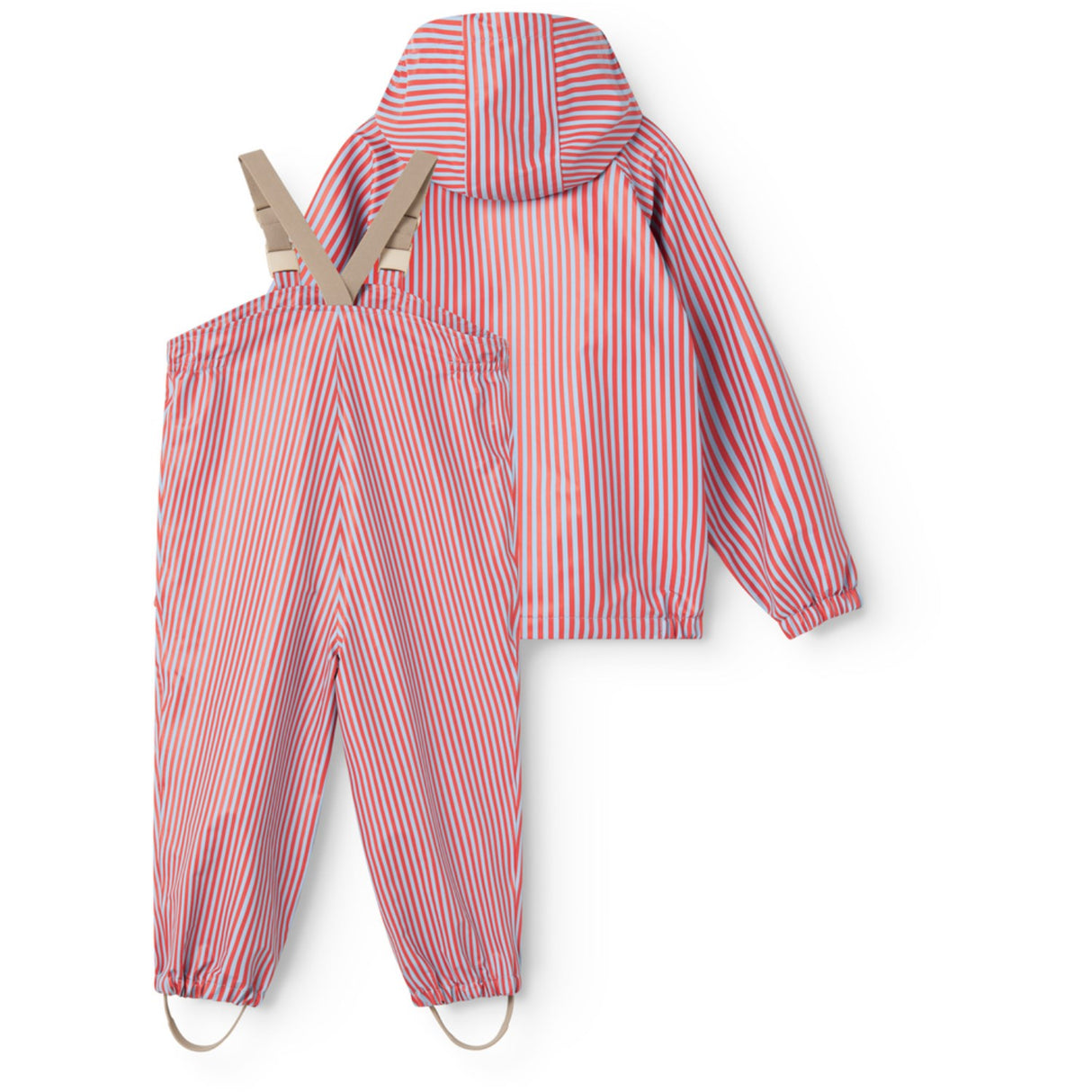 MarMar Rainwear Blue Red Stripes Oddy Sæt