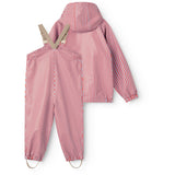 MarMar Rainwear Blue Red Stripes Oddy Sæt