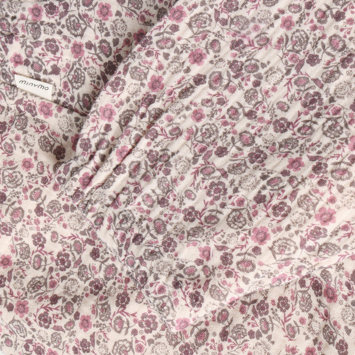 Minymo Pink Tint Bukser Aop