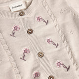 Minymo Pink Tint Cardigan Strik