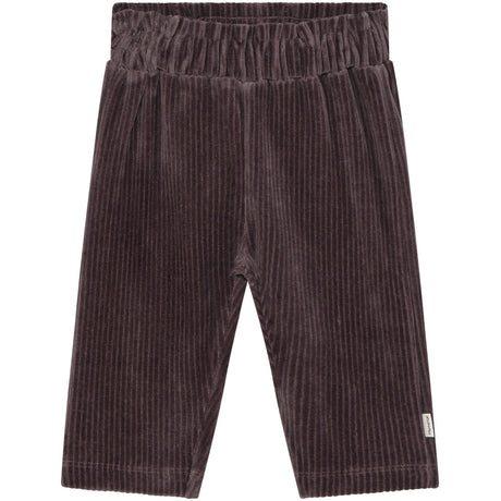 Minymo Plum Truffle Bukser Velour