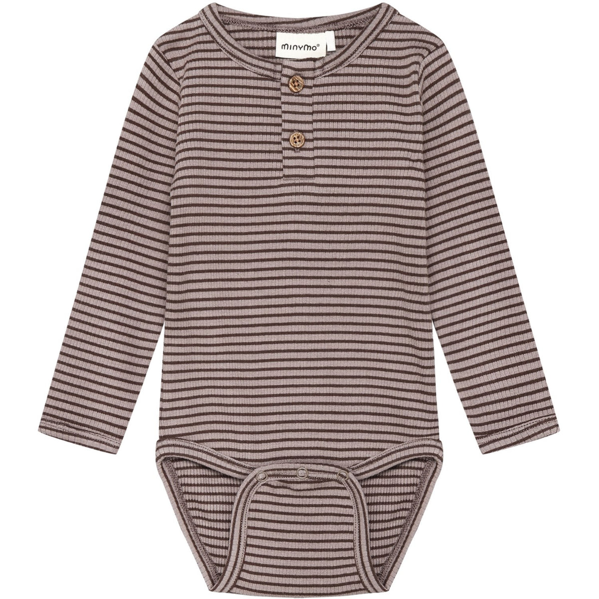 Minymo Fungi Body Ls Y/D Rib