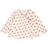 Minymo Eggnog Bluse Ls Aop