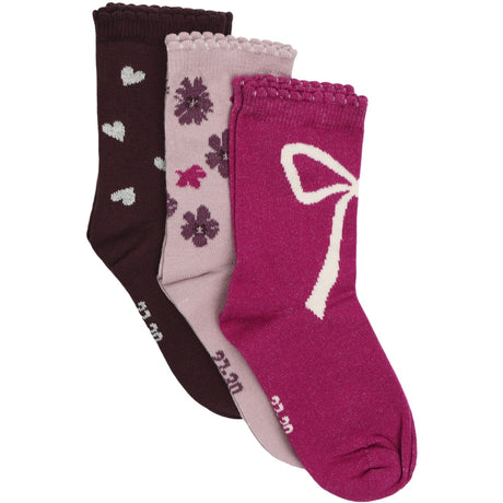 Minymo Huckleberry 3-Pak Strømper