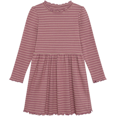 Minymo Nostalgia Rose Kjole Ls Rib