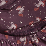 Minymo Huckleberry Pyjamas Ls Sæt Aop