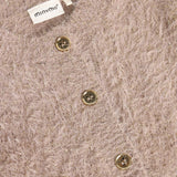 Minymo Bark Cardigan Strik M/ Glitter