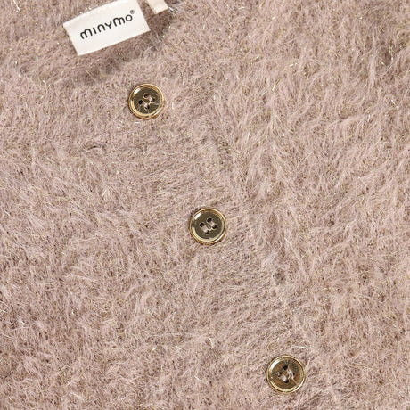 Minymo Bark Cardigan Strik M/ Glitter