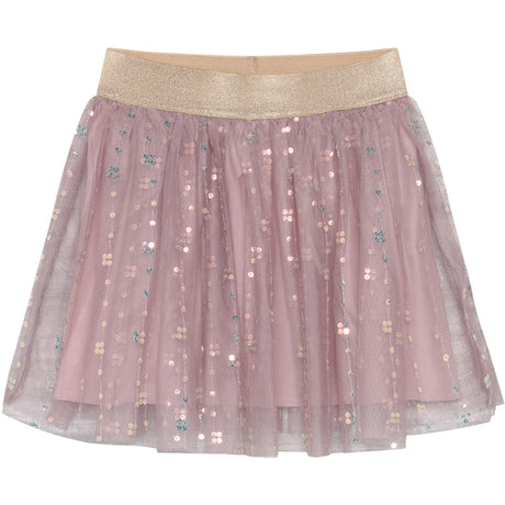 Minymo Twillight Mauve Nederdel Mesh M/ Sequins