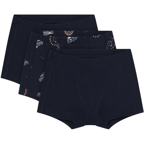 Minymo Dark Sapphire Underbukser 3-Pak Aop
