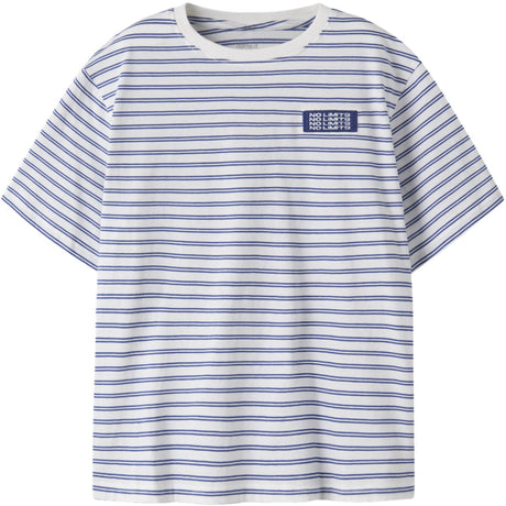 Name It Wispy Clouds Deep Ultramarine Nkmkristian Ss Nreg Top Pb