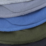 Pippi Blue Bandana Hagesmæk - Solid  (5-Pack)