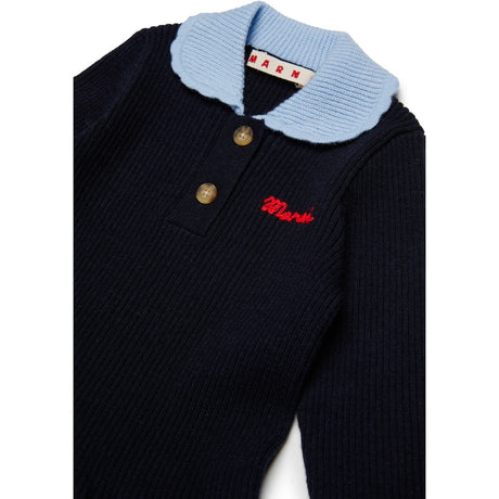 Marni Dark Sea Blue Kjole
